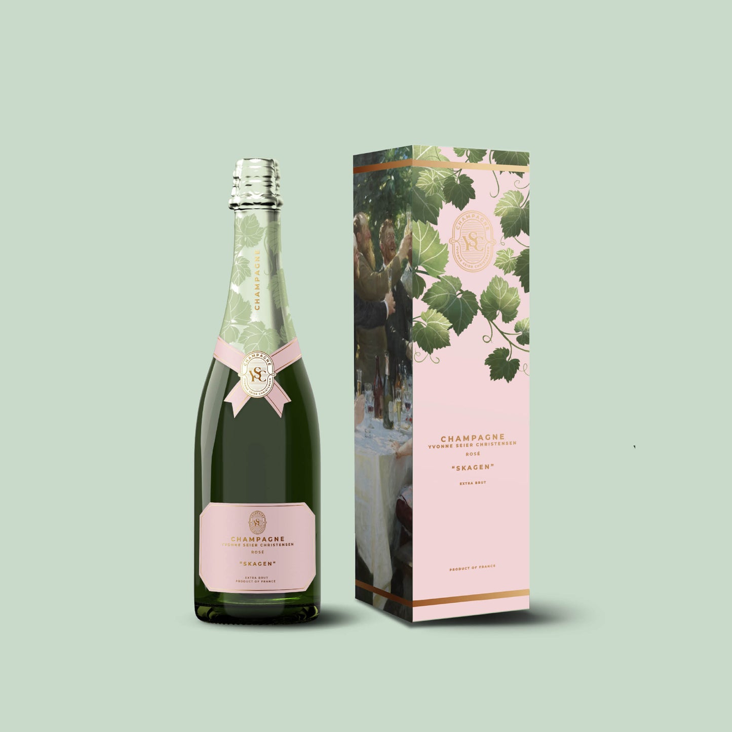 Skagen Brut gift box Champagne YSC